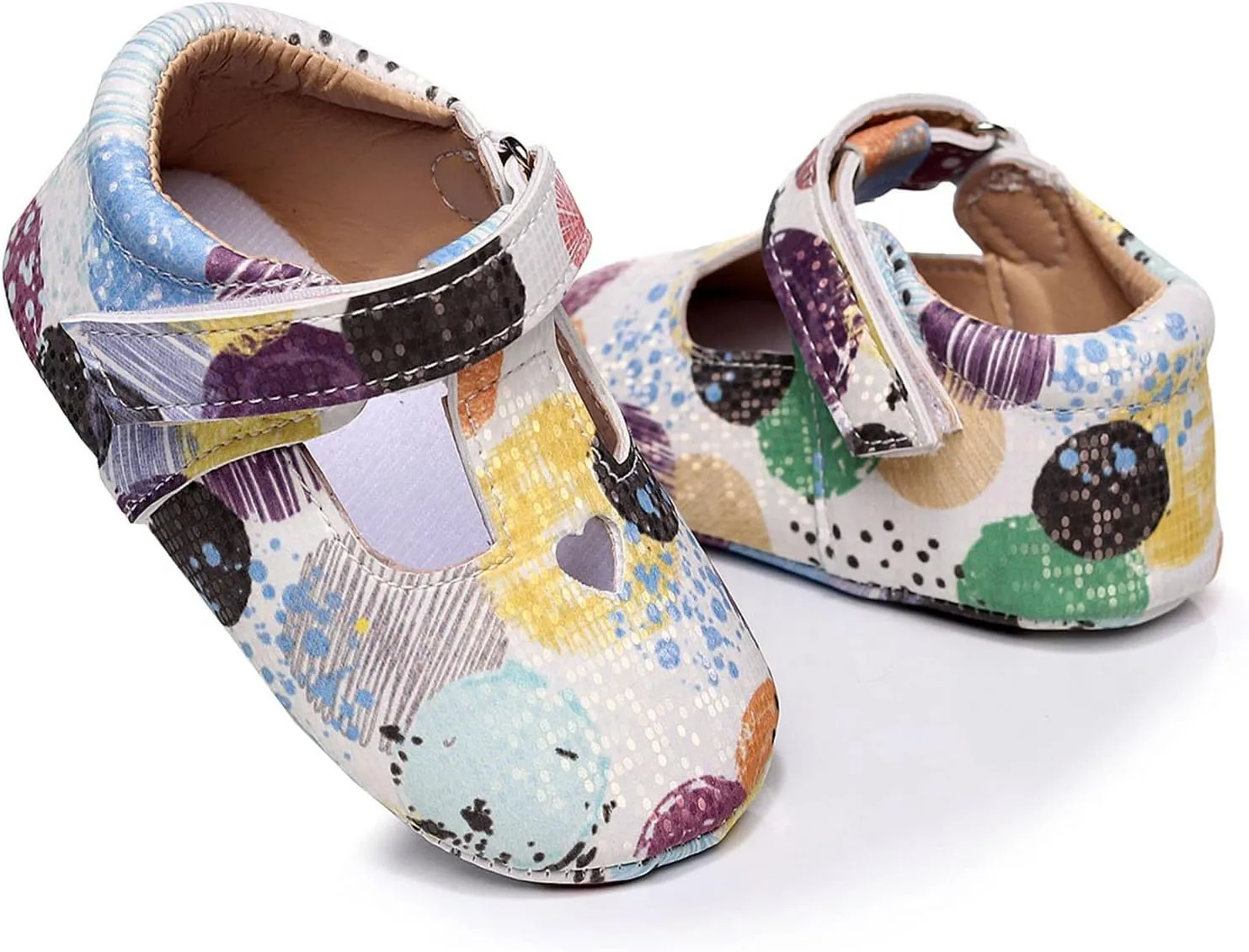 Infant Toddler Shoes Soft Sole Non Slip Toddler Floor Shoes Printing Breathable Sandals Infant Toddler