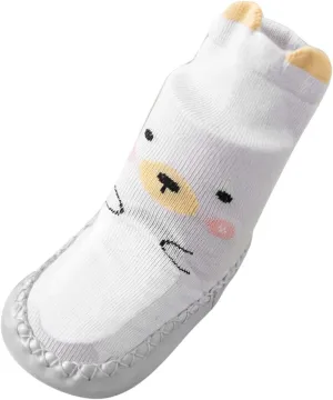 Infant Toddler Shoes Soft Sole Toddler Shoes Cartoon Print Breathable Non Slip Socks Socks Infant Toddler