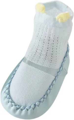Infant Toddler Shoes Soft Sole Toddler Shoes Ears Decoration Non Slip Breathable Socks Baby Sandals Size 6