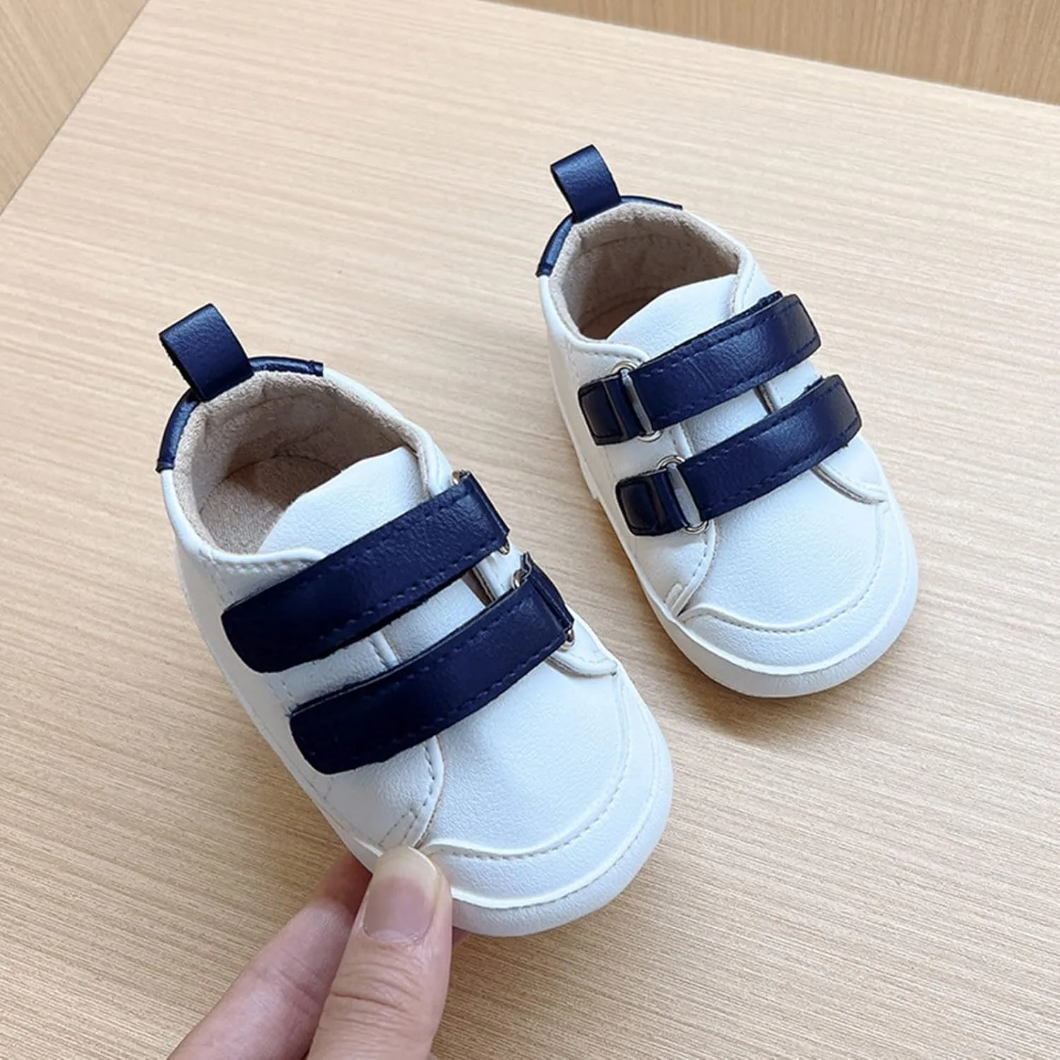 Infants Toddler Shoes Boys Girls Flat Bottom Soft Soles Lightweight Anti Slip Sports Sneakers Baby First Step Shoes