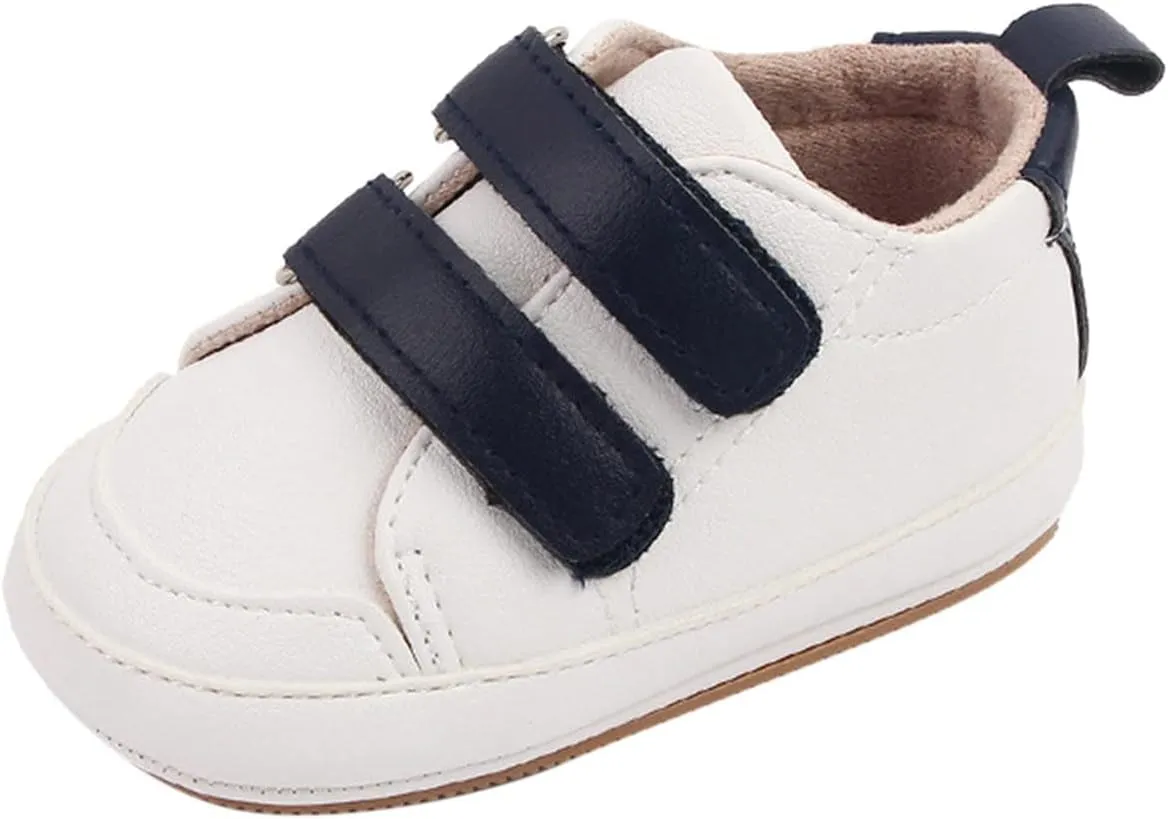 Infants Toddler Shoes Boys Girls Flat Bottom Soft Soles Lightweight Anti Slip Sports Sneakers Baby First Step Shoes