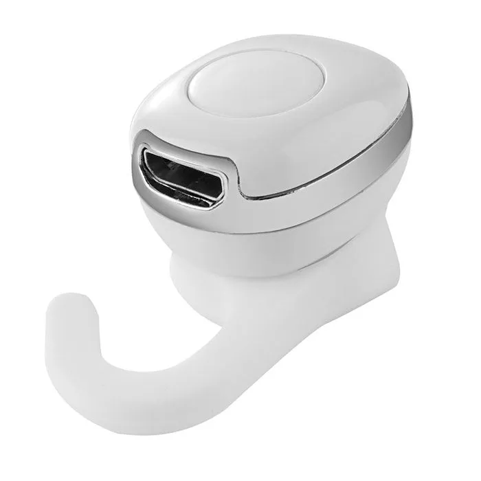 iTD Gear Bluetooth 4.1 Stereo In Ear Earbud in White Silver