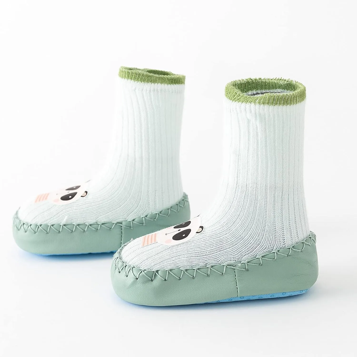 JINCAIHONG Baby Sock Shoes for Infants House Slippers Toddler Boys Girls Babys Walking Shoes with Rubber Soft Sole