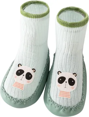 JINCAIHONG Baby Sock Shoes for Infants House Slippers Toddler Boys Girls Babys Walking Shoes with Rubber Soft Sole