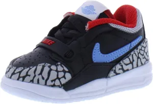 Jordan Baby Boy's Jordan Legacy 312 Low (Infant/Toddler) Black/Wolf Grey/Valor Blue 9 Toddler M
