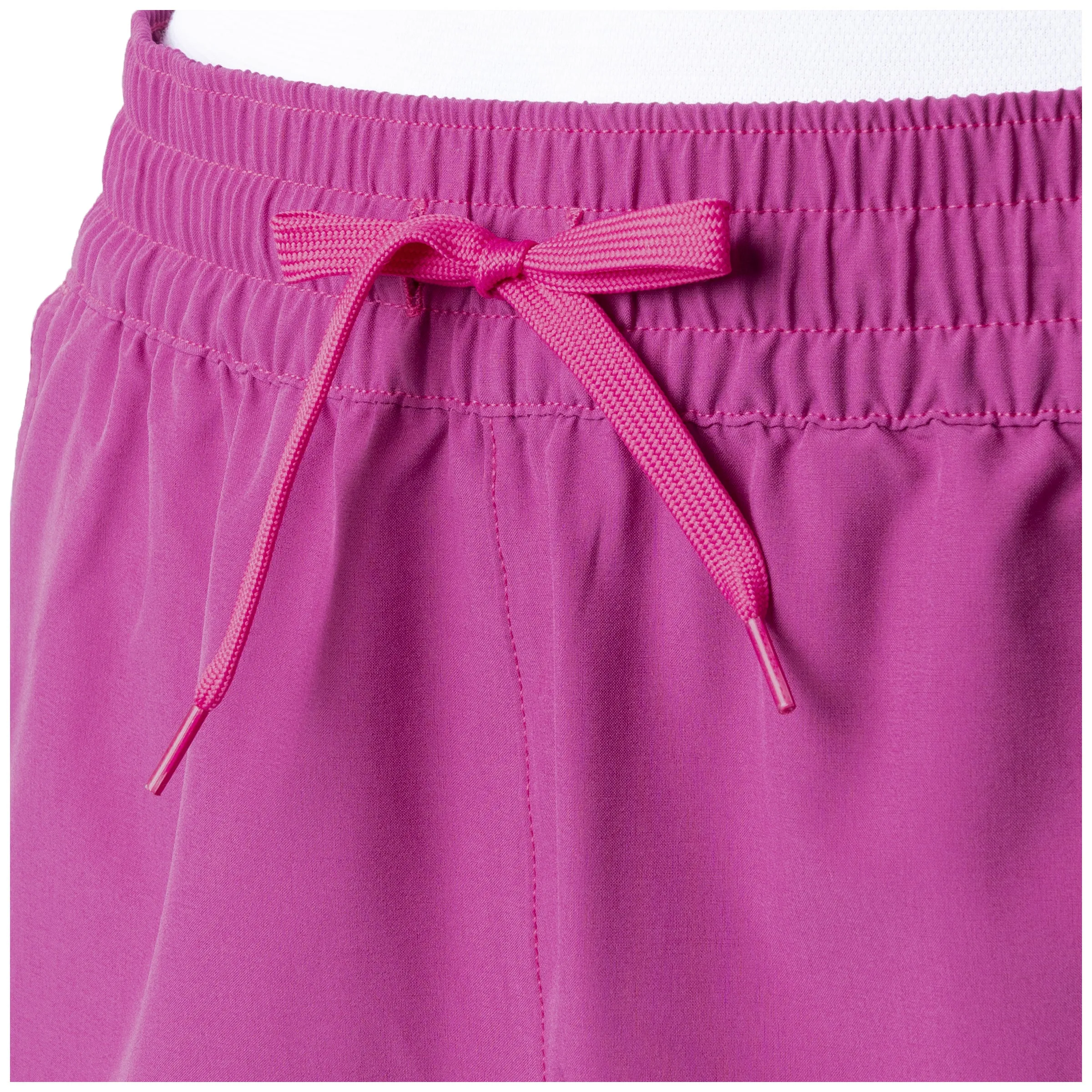Ladies Pink Solid Short