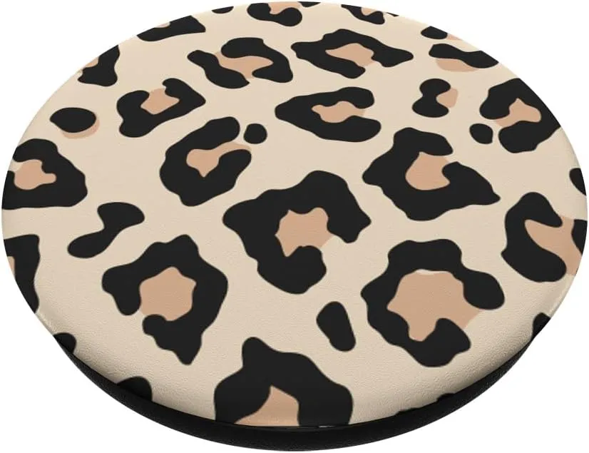 Leopard Cute Print PopSockets PopGrip: Swappable Grip for Phones & Tablets