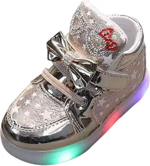 Light Up High Top Shoes for Toddler Kids Glowing Luminous Flashing Sneakers Baby Boys Girls Casual Fashion Shoes