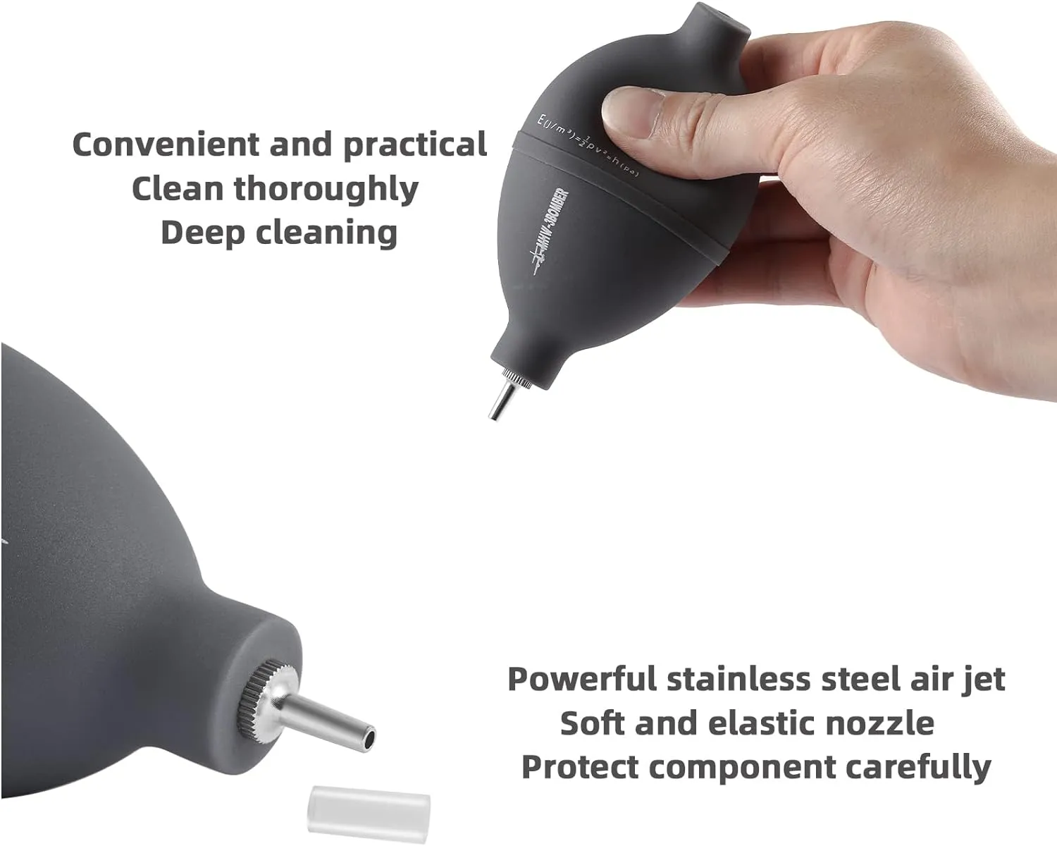 MHW-3BOMBER Air Blower Dust Blower Powder Air-Move Coffee Grinder, Camera, Keyboard, Watch Dust Cleaner Tool Coffee Cleaning Tool AB5820