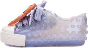 mini melissa Polibolha II for Babies and Toddlers - Lace-Up Jelly Sneaker Featuring Disney Characters, Jelly Shoes for Toddlers, Little Girls Tennis Shoes