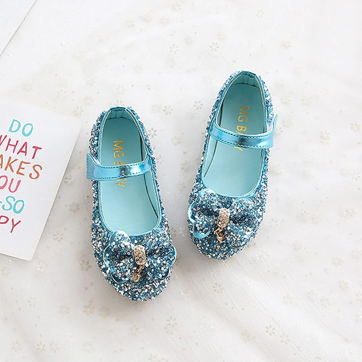 Mini Star Baby Shoe Sandals Girls Toddler Shoes Kids Princess Crystal Bow Shoes Fashion Non-Slip Baby Shoes Toddler Shoe
