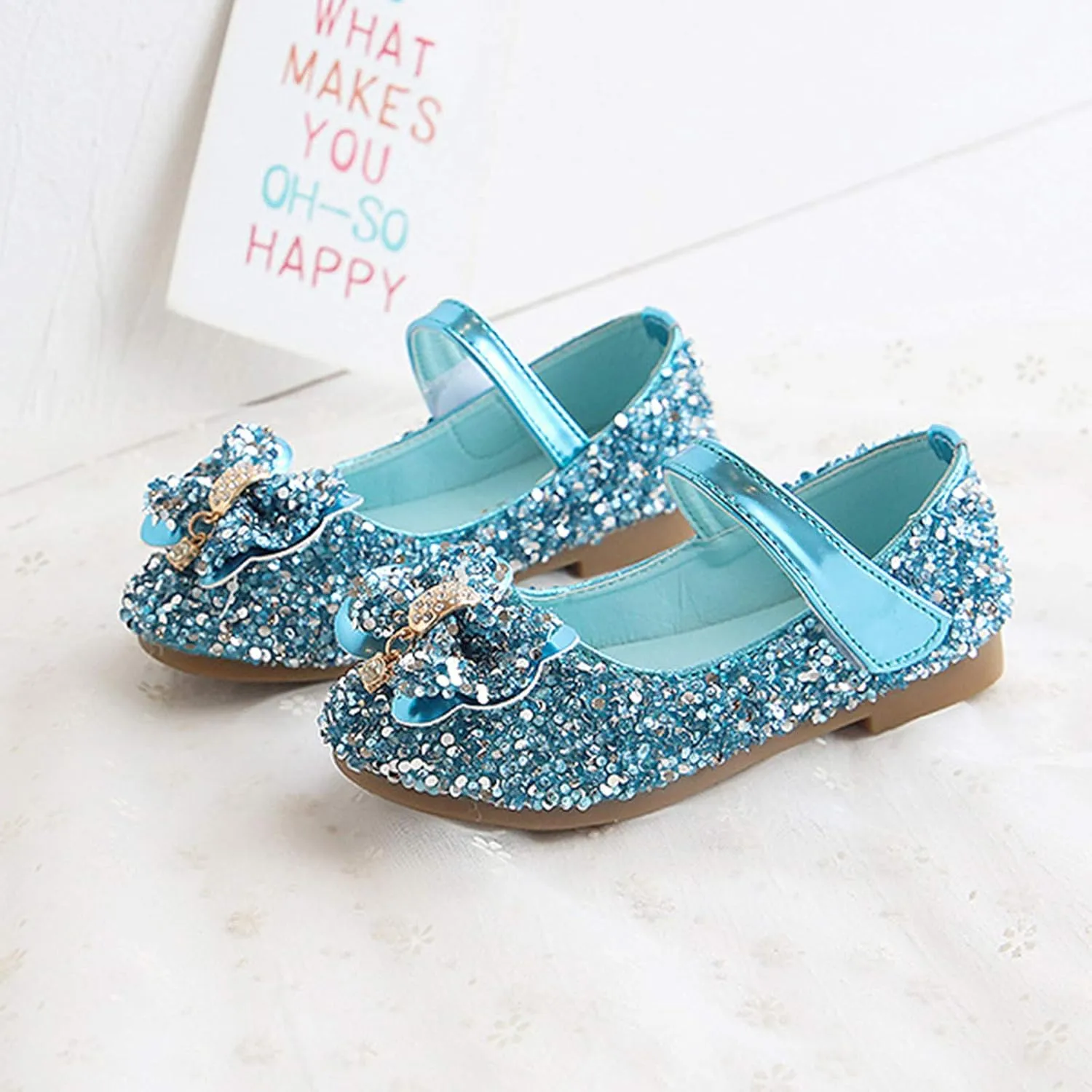 Mini Star Baby Shoe Sandals Girls Toddler Shoes Kids Princess Crystal Bow Shoes Fashion Non-Slip Baby Shoes Toddler Shoe