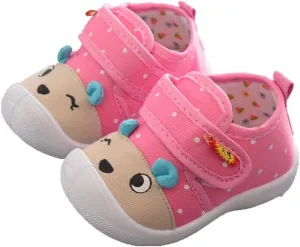 Newborn Baby Cartoon Animal Shoes Soft Sole Non-slip Squeaky Baby Shoes Infant Baby Girl Shoes