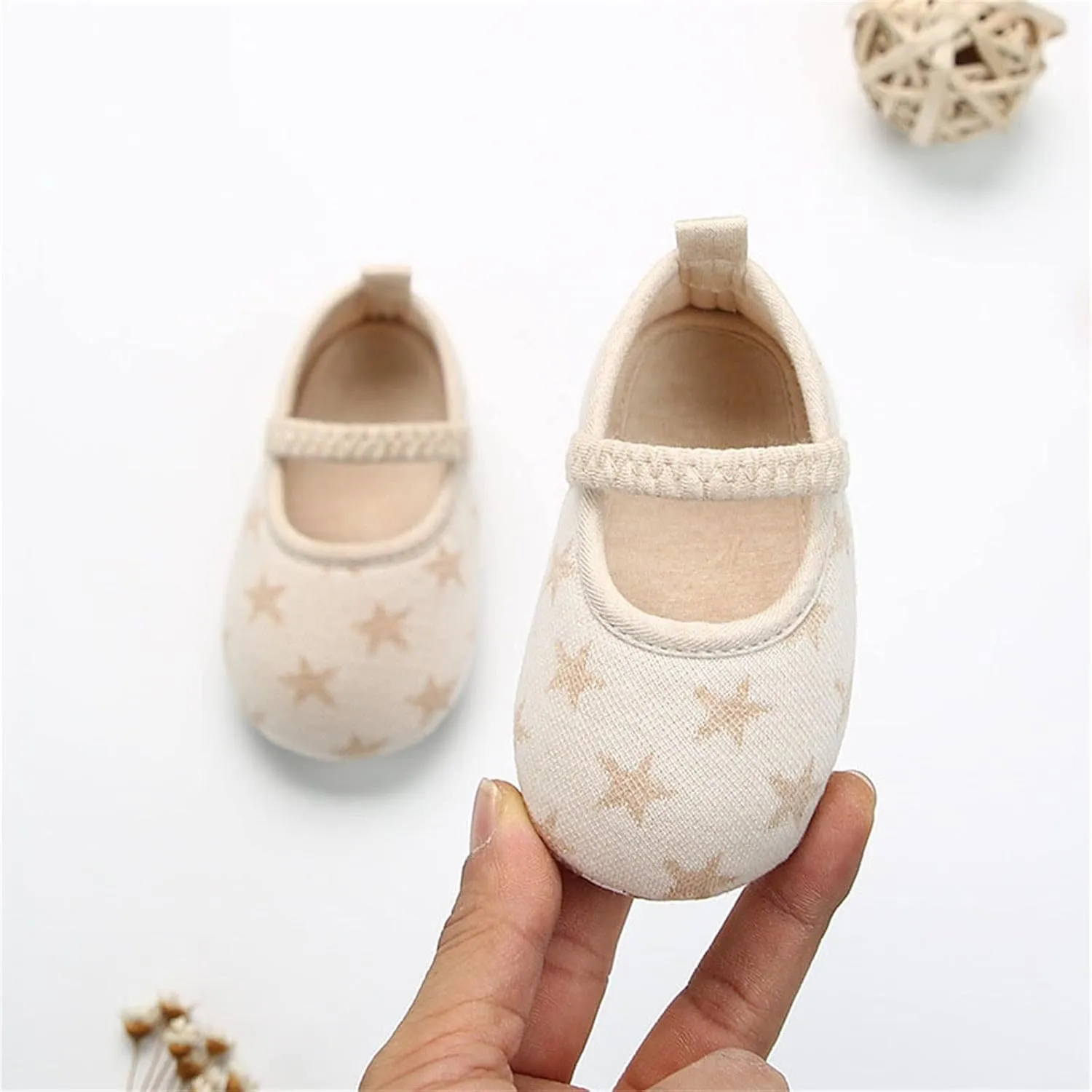 Newborn Baby Girls Indoor Sports Shoes Non Slip Soft Sole Cotton Shoes Sneaker Summer Lightweight Shoes for Baby