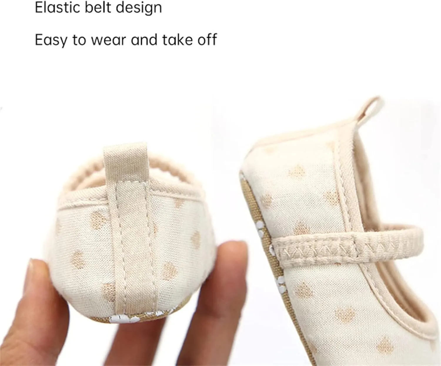Newborn Baby Girls Indoor Sports Shoes Non Slip Soft Sole Cotton Shoes Sneaker Summer Lightweight Shoes for Baby