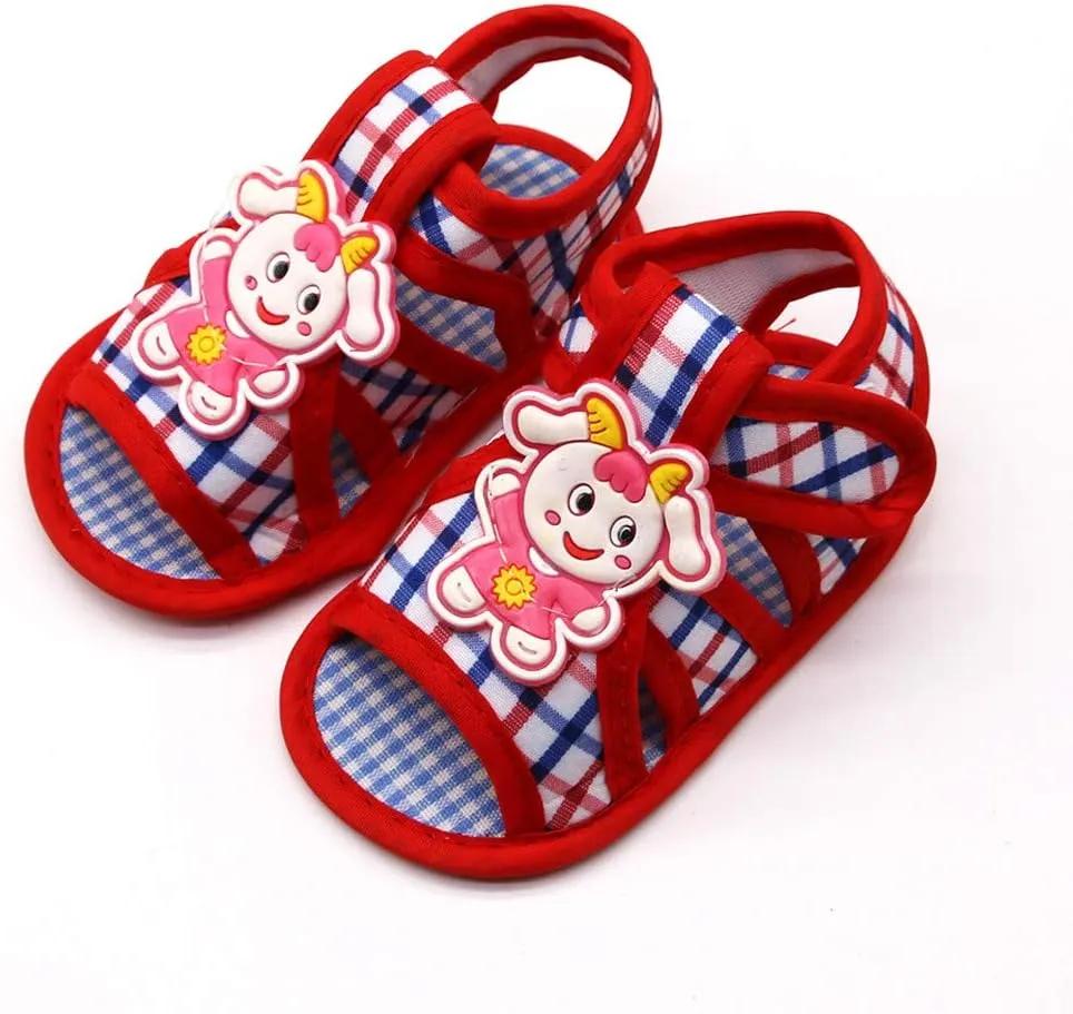 Newborn Baby Girls Lamb Prewalker Soft Sole Sandals Single Shoes High Heels for Girls