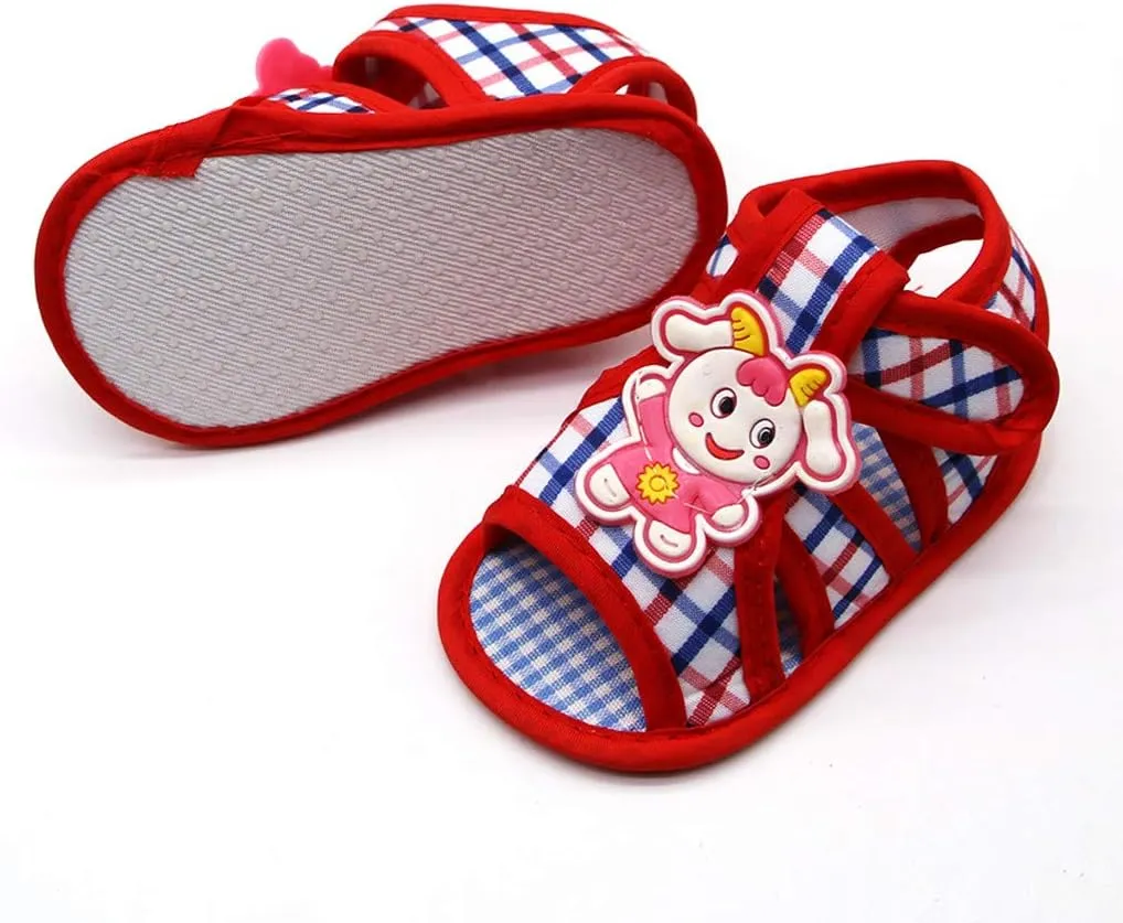 Newborn Baby Girls Lamb Prewalker Soft Sole Sandals Single Shoes High Heels for Girls