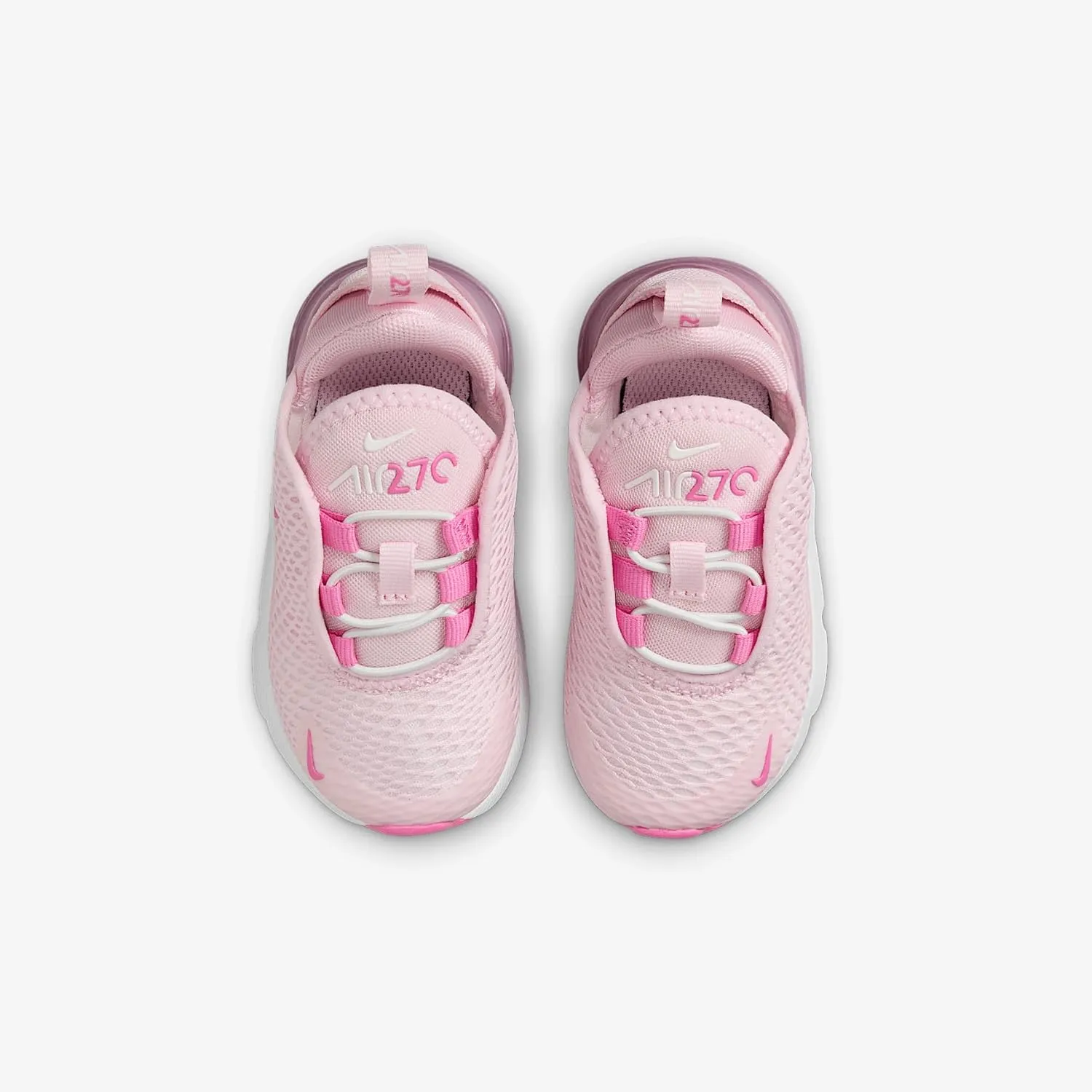 Nike Air Max 270 Baby/Toddler Shoes (IB4437-663, Pink Foam/Summit White/Platinum Violet)