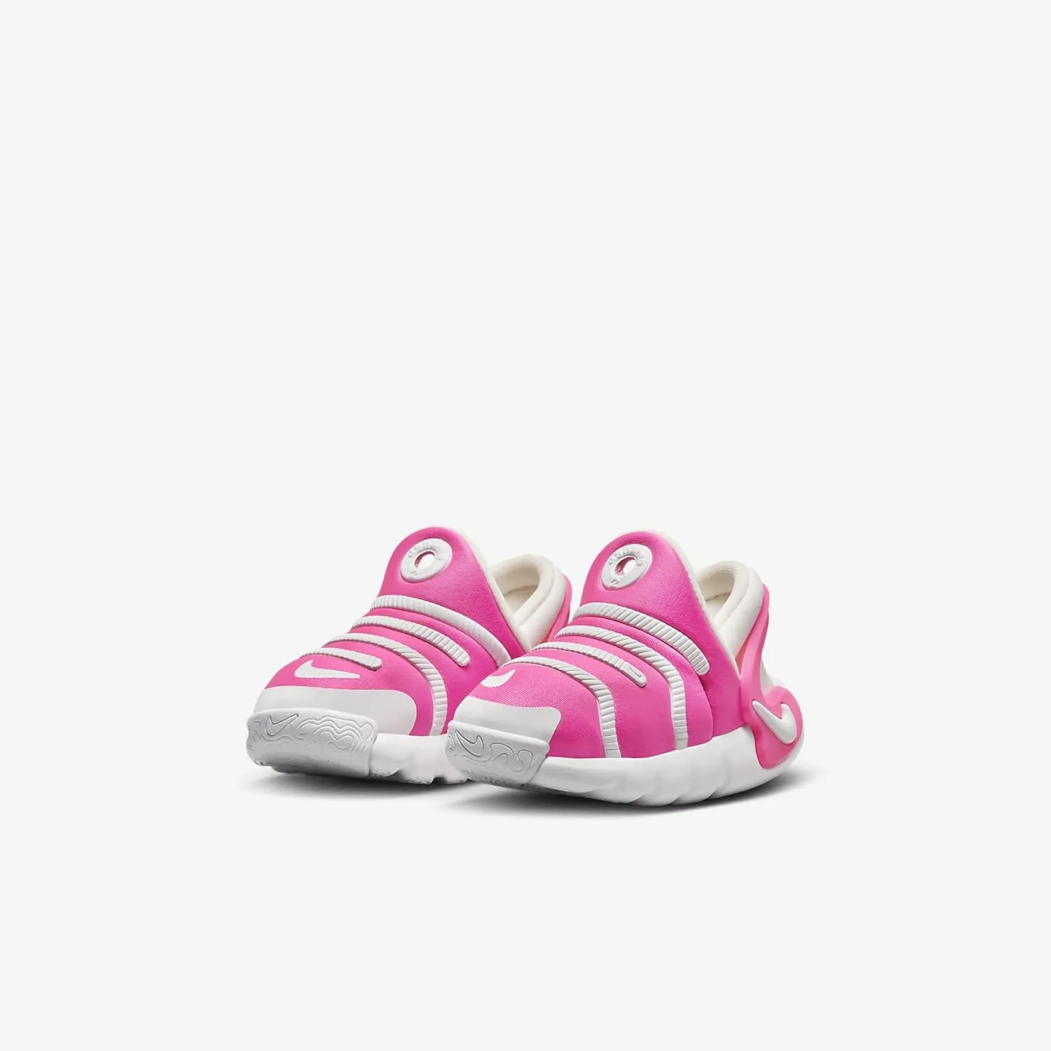 Nike Dynamo 2 EasyOn Baby/Toddler Shoes (FD0554-600, Laser Fuchsia/White/Summit White)