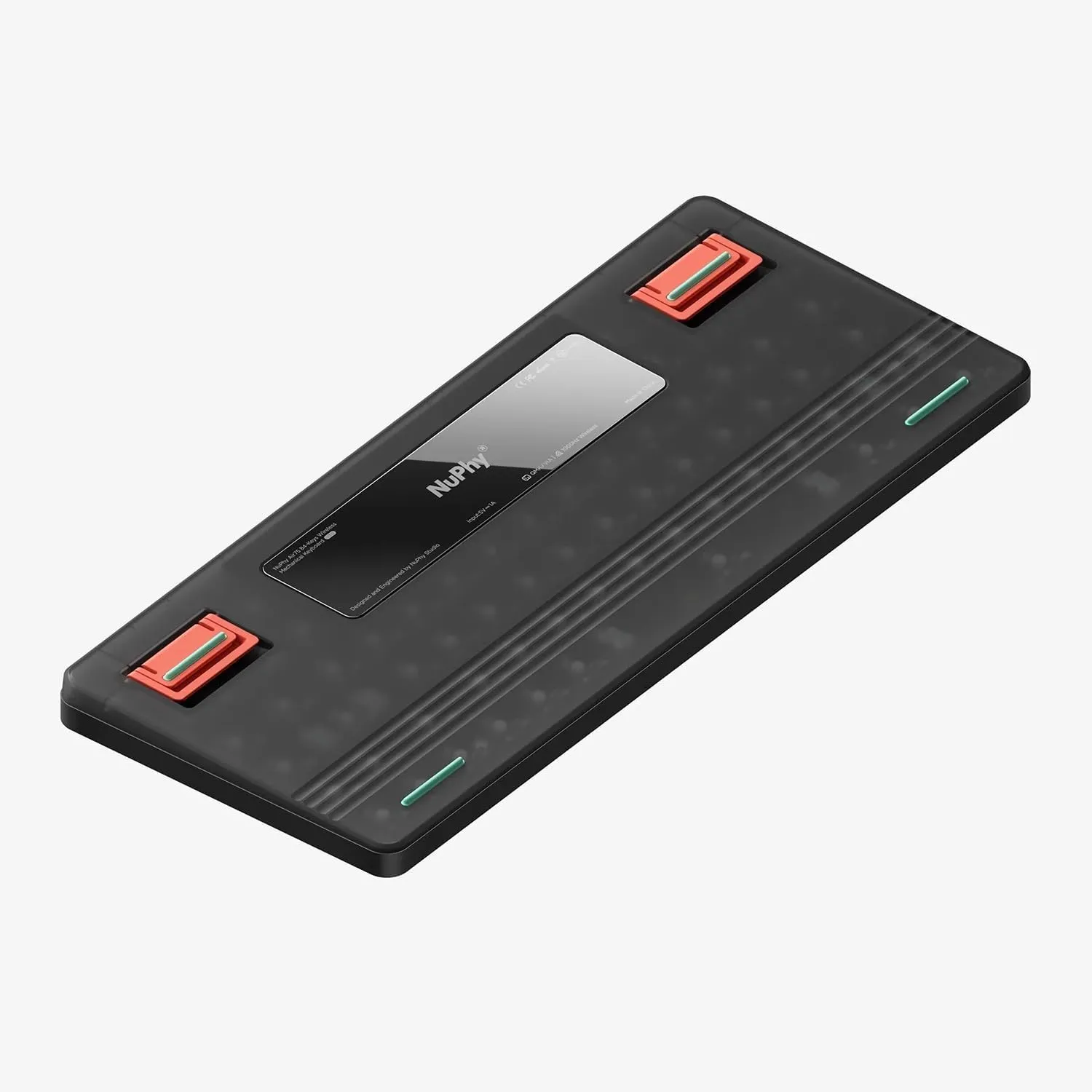 nuphy Air75 V2 Portable 75% Low Profile Mechanical Keyboard,Wireless Keyboard,Supports Bluetooth/2.4G/USB-C RGB Bluetooth Keyboards,Compatible with Windows/Mac OS/Linux Systems-Gateron Brown Switch