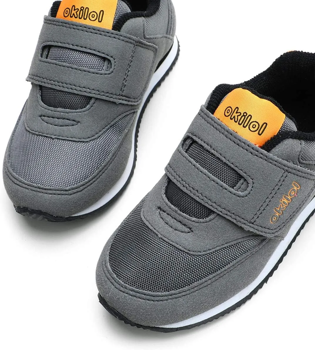 okilol Toddler Shoes, Boys & Girls Comfort Retro Sneaker, Kids Tennis Shoes for Comfort Walk, Playground Fun, School