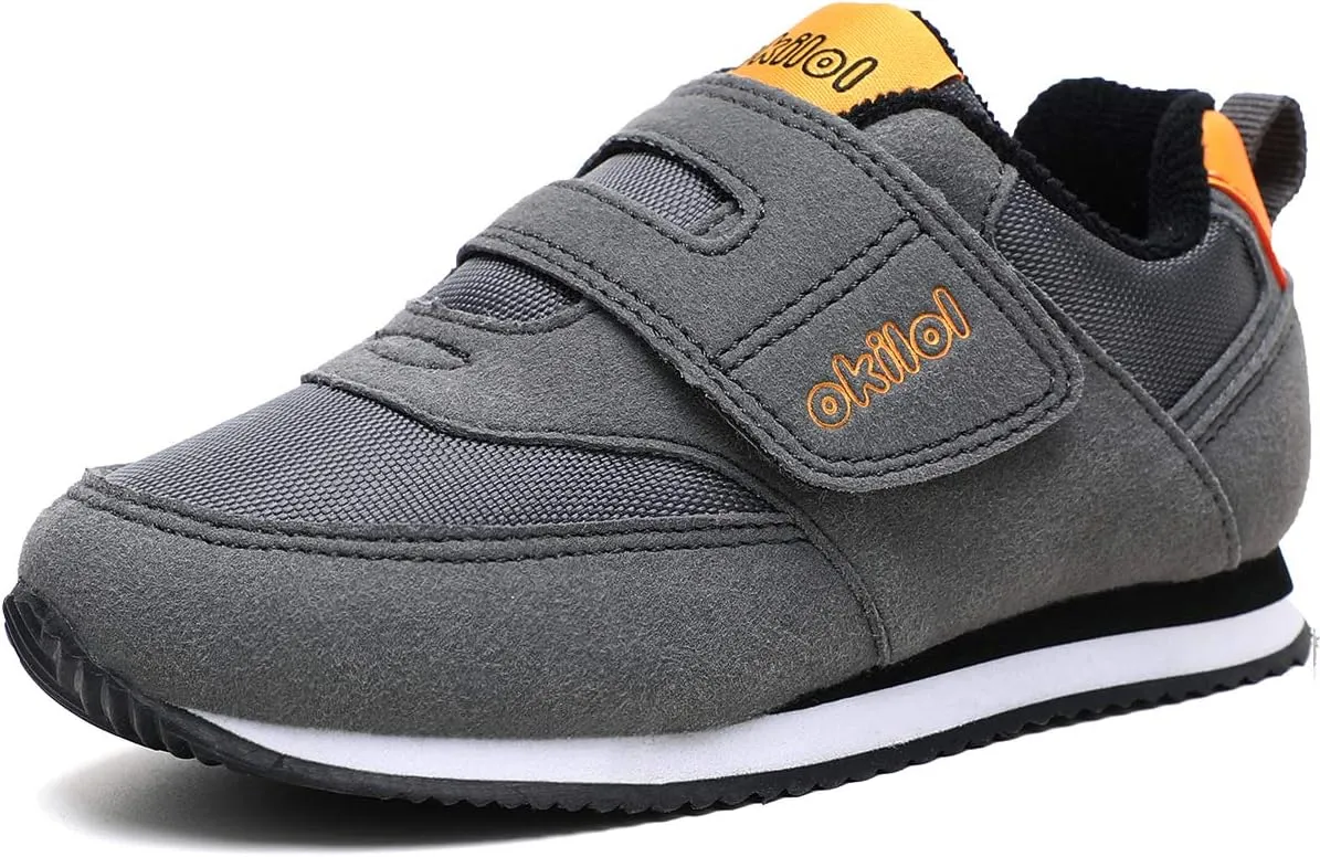 okilol Toddler Shoes, Boys & Girls Comfort Retro Sneaker, Kids Tennis Shoes for Comfort Walk, Playground Fun, School