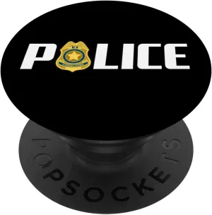Police Pop Socket PopSockets PopGrip: Swappable Grip for Phones & Tablets