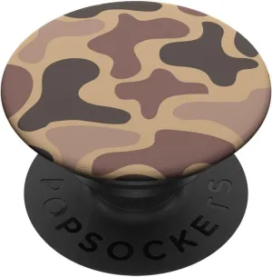 PopSocket Standard PopGrip, Black, Camouflage, Military, PopGrip, Mobile Phones