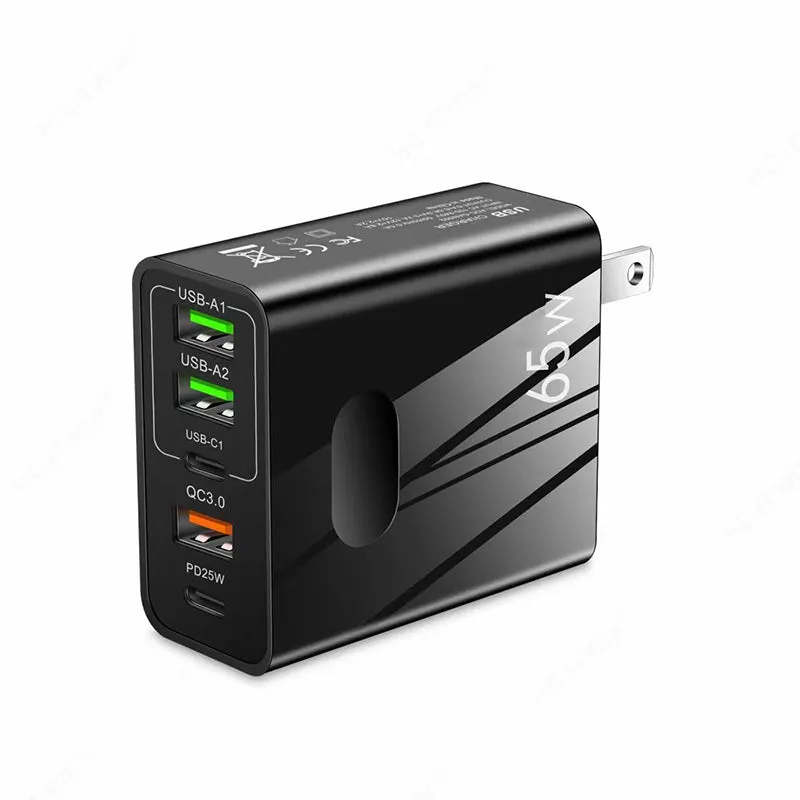 [Praktisch cadeau] 65W snelle oplader met meerdere poorten