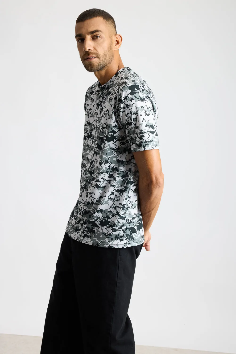 Printed Men's T-Shirt - Pixel Play