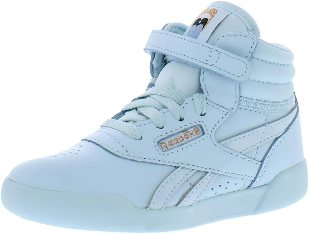 Reebok Cardi B Freestyle Hi Infant/Toddler Shoes Size 6, Color: Glass Blue