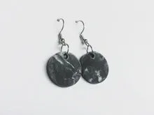 Remix Plastic Conic Earrings