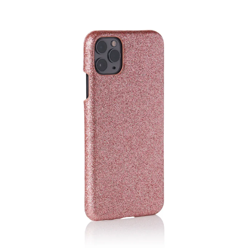 Rose Gold Glitter iPhone Case