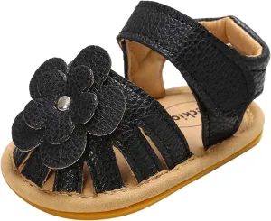 Rubber Walking Non-Slip Flat Baby Flower Boys Sandals Sole Shoes Girls Soft Baby Shoes Water Shoe Toddler Girl