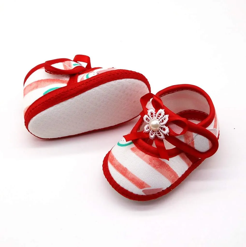 Running Shoes for Girls Sole Prewalker Single Watermelon Printing Shoes Sandals Girls Baby Soft Shoes Baby Sneakers