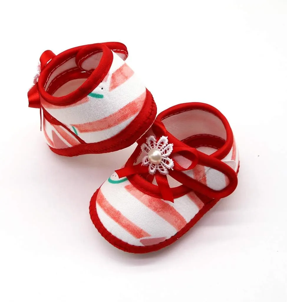 Running Shoes for Girls Sole Prewalker Single Watermelon Printing Shoes Sandals Girls Baby Soft Shoes Baby Sneakers