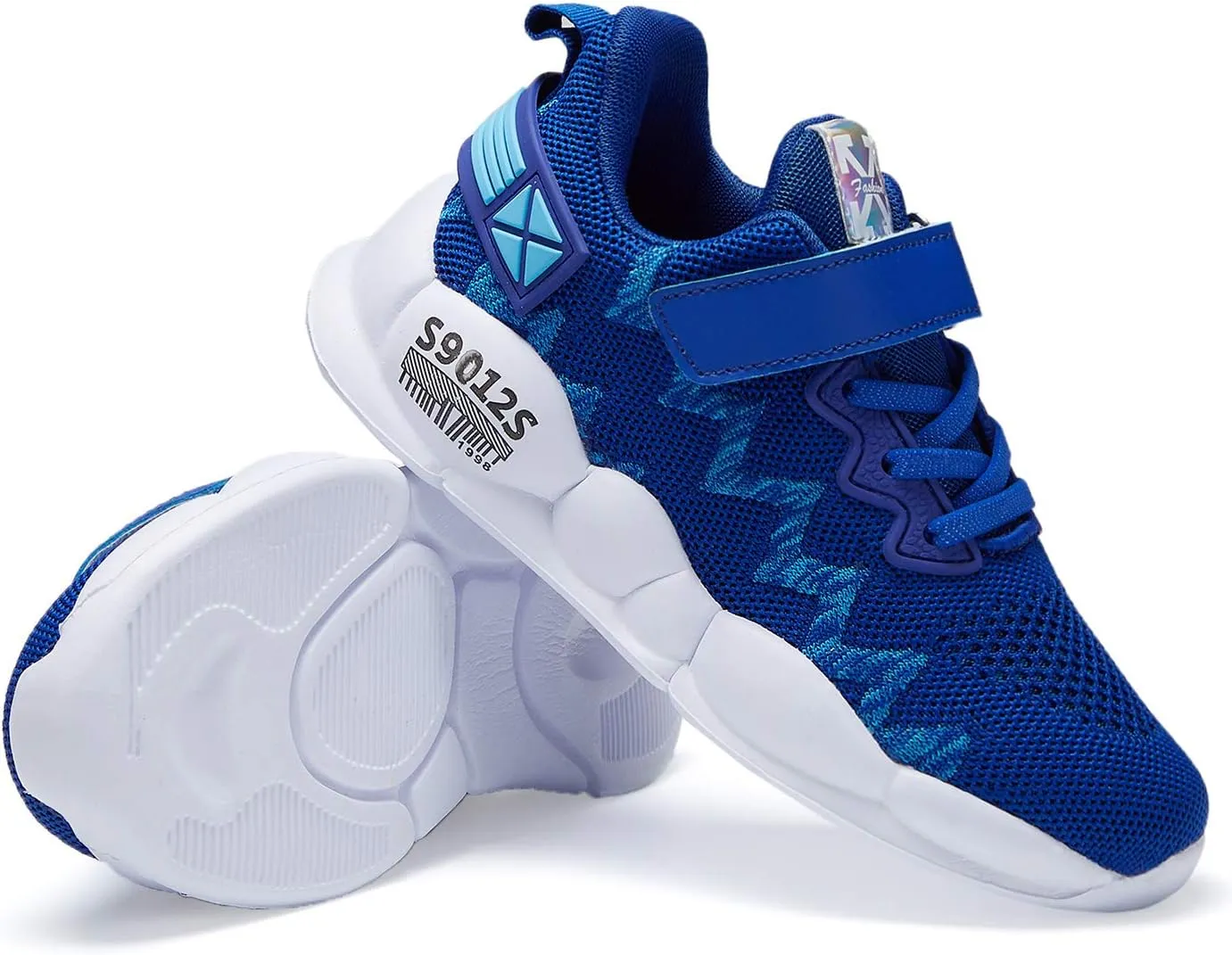 Santiro Kids Tennis Shoes for Boys Sneakers Breathable Lightweight Girls Running Shoes