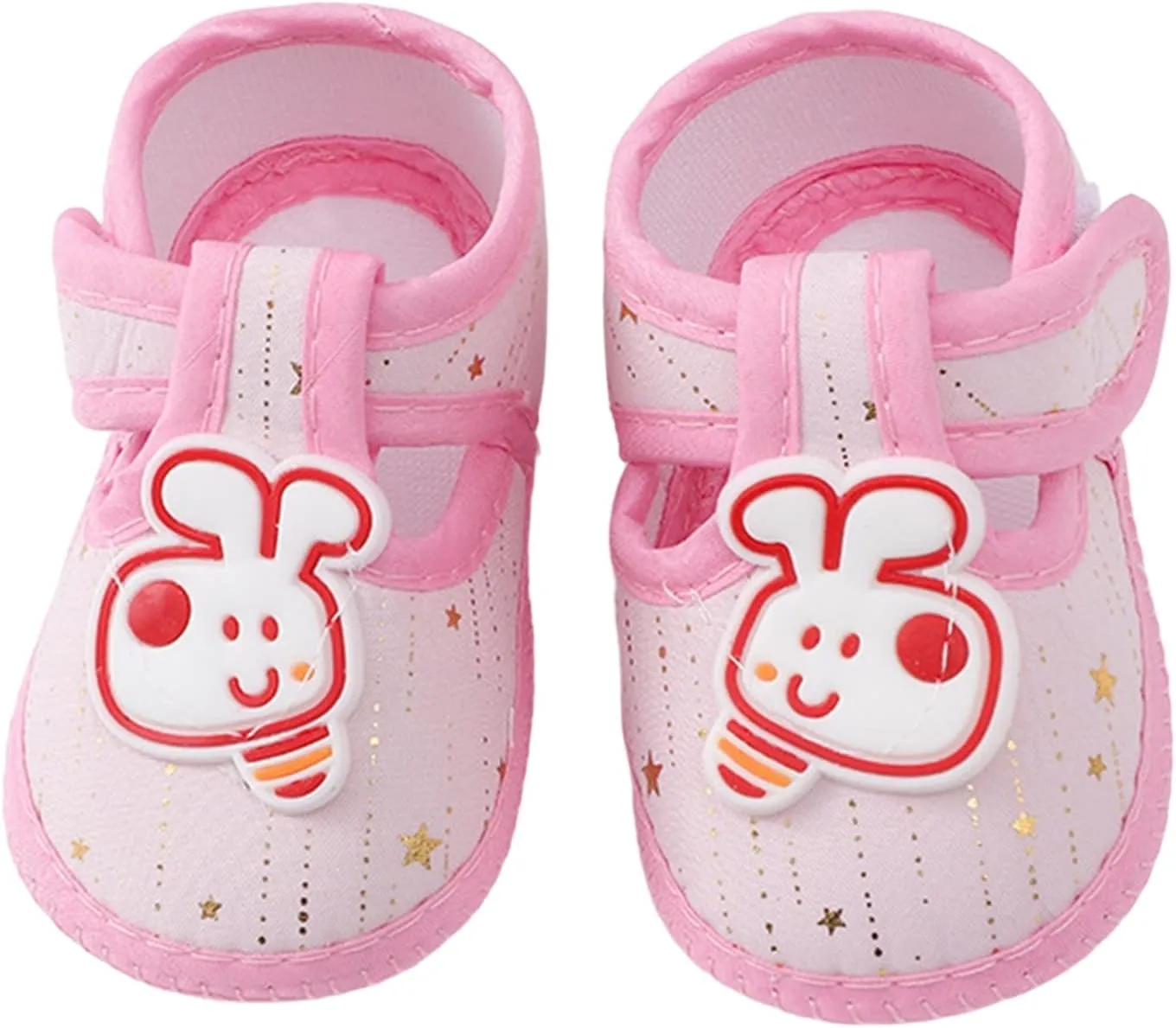 sfdgfhyf 0 to 9 Months Children Soft Bottom Sneakers Baby Fashion Soft Sole Toddler Dress Cute Print Shoes Toddler Shoes