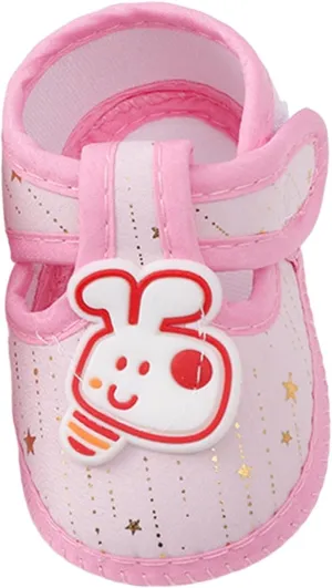 sfdgfhyf 0 to 9 Months Children Soft Bottom Sneakers Baby Fashion Soft Sole Toddler Dress Cute Print Shoes Toddler Shoes