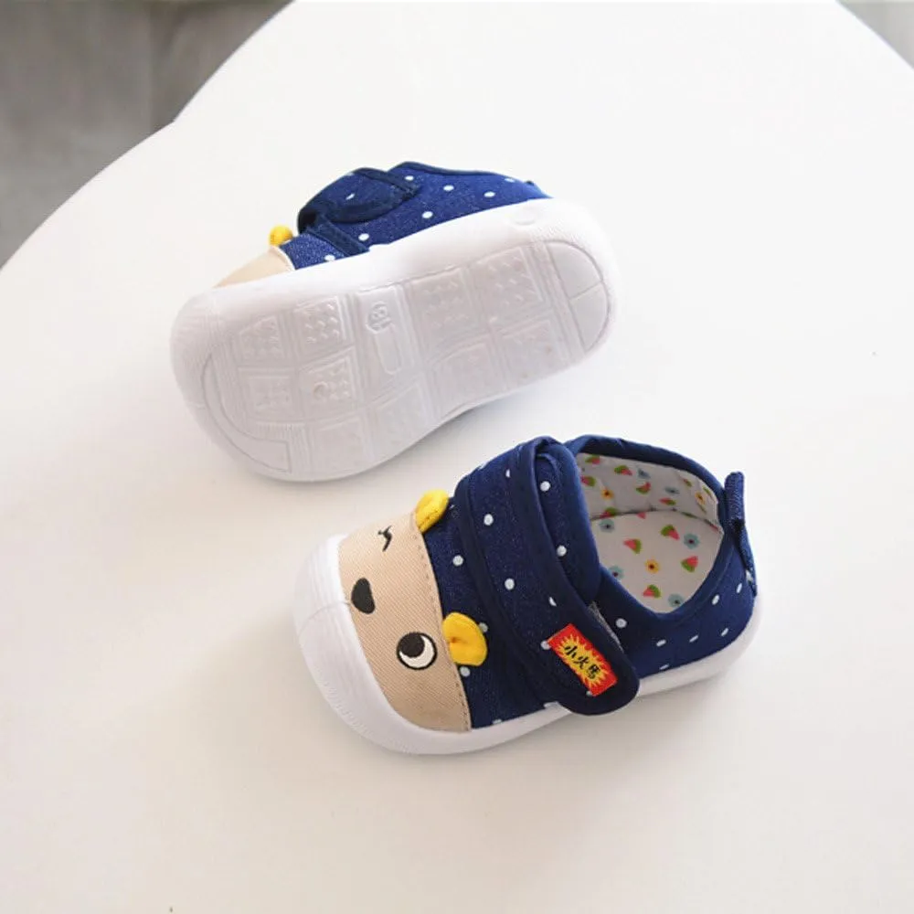Shoe Girl Sneaker Girls Baby Infant Sole Soft Boys Cartoon Shoes Squeaky Anti-Slip Kids Baby Shoes Baby Girl Booties 6-12 Months