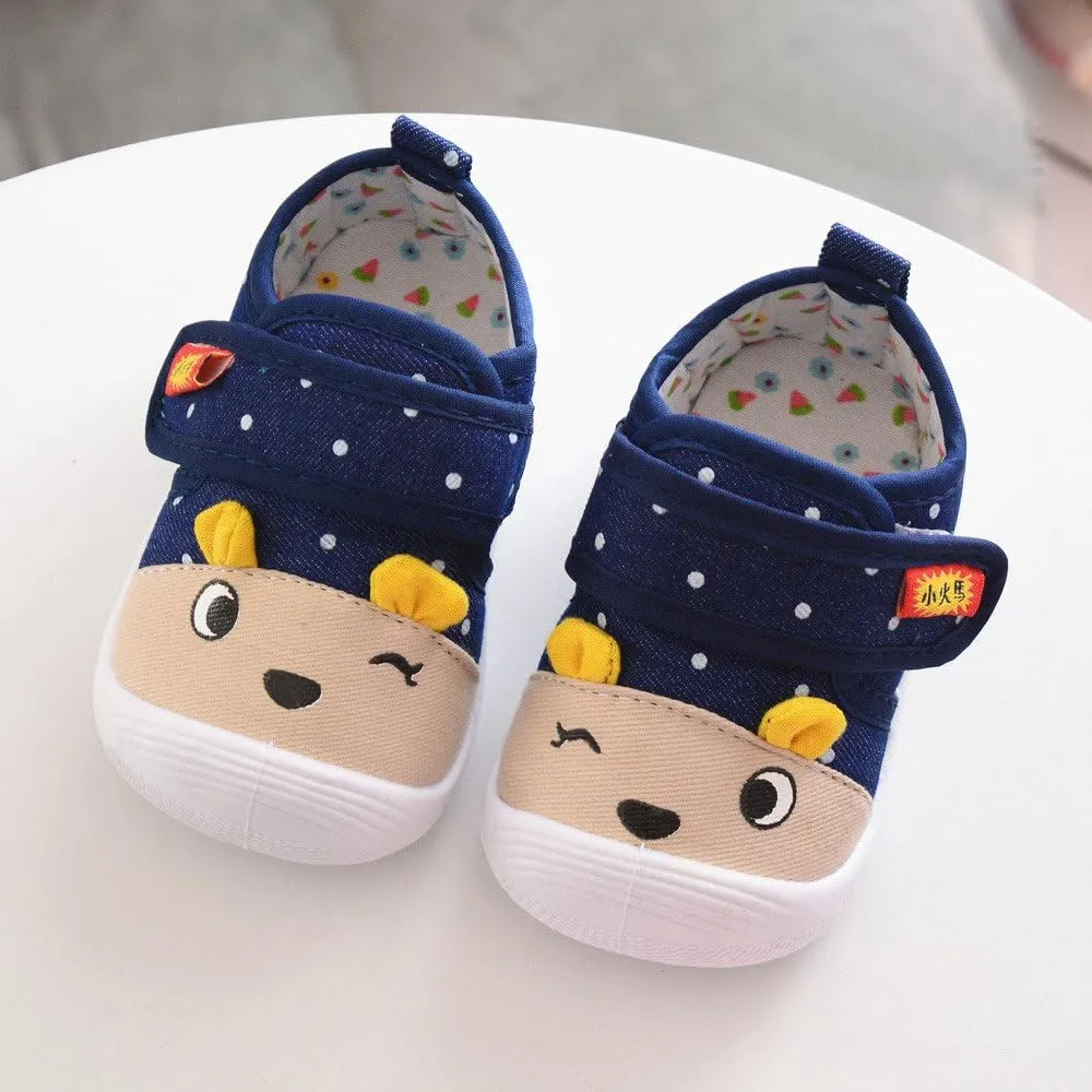 Shoe Girl Sneaker Girls Baby Infant Sole Soft Boys Cartoon Shoes Squeaky Anti-Slip Kids Baby Shoes Baby Girl Booties 6-12 Months