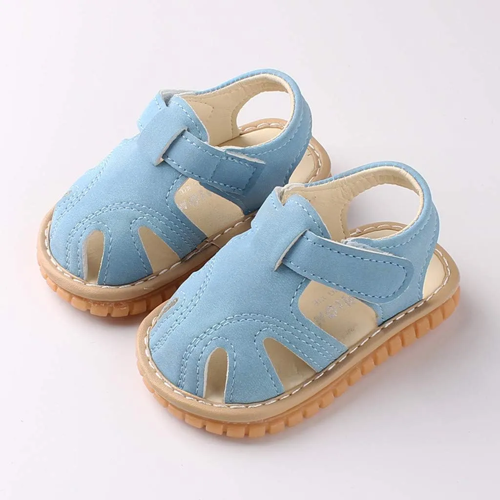 Slip on for Boys Walkers Sandals Shoes Boys Soft First Girls Sole Roman Shoes Baby Baby Shoes Kid Boys Shoes