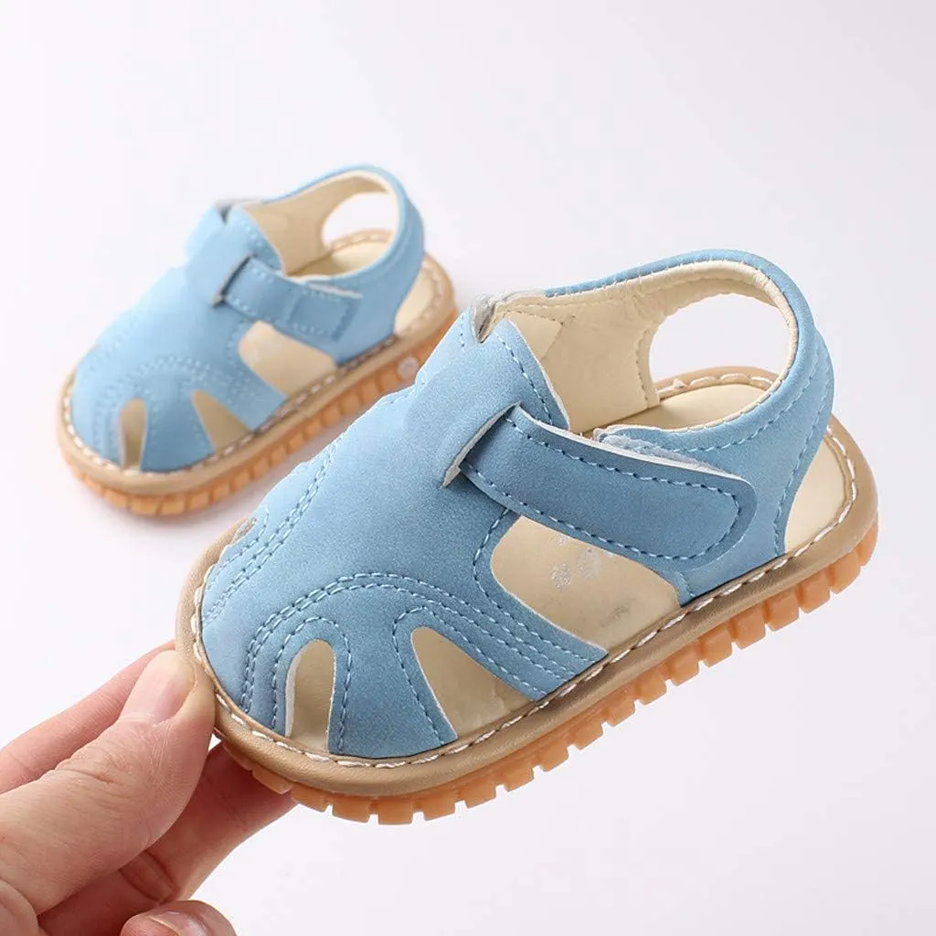 Slip on for Boys Walkers Sandals Shoes Boys Soft First Girls Sole Roman Shoes Baby Baby Shoes Kid Boys Shoes