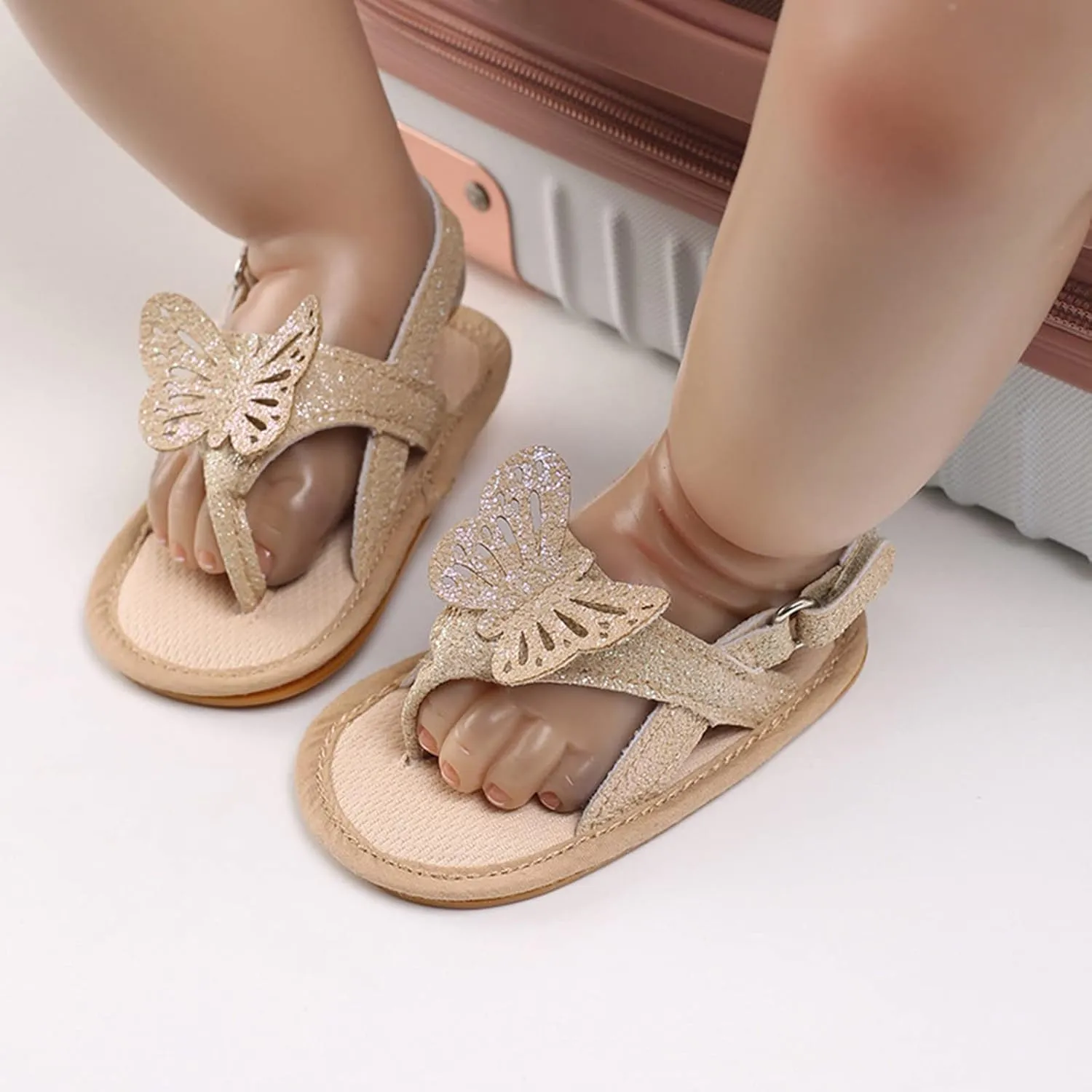 Slippers Toddler Spring And Summer Children Baby Todller Shoes Boys And Girls Sandals Pinch Toe Baby Slippers Christmas