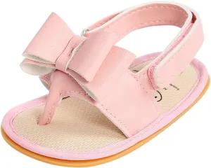 Sock Shoe Sole Bow Sandals Shoes Rubber Non-Slip Baby Girls Summer Boys Soft Walking Flat Girls Clothes Boy