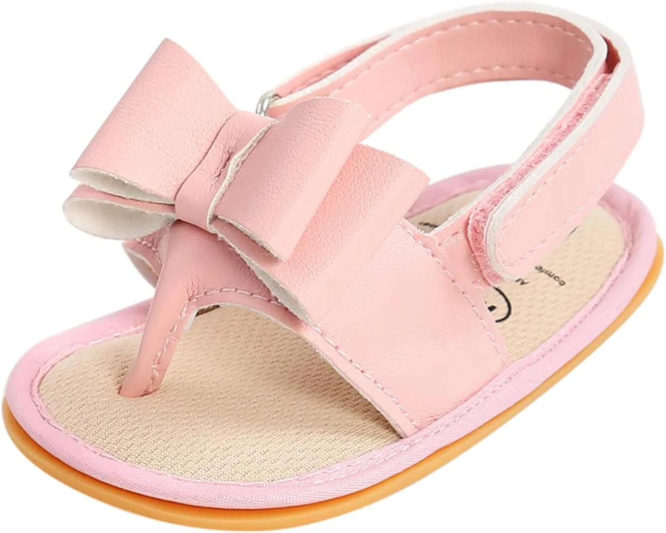 Sock Shoe Sole Bow Sandals Shoes Rubber Non-Slip Baby Girls Summer Boys Soft Walking Flat Girls Clothes Boy