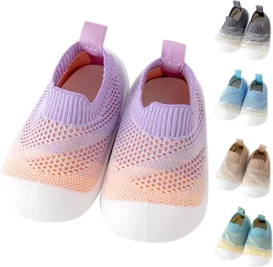 Sock Shoes Baby Walking Shoes Infant Non-Slip Breathable Slippers with Soft Rubber Sole Baby Boys Girls Slip On Sneakers