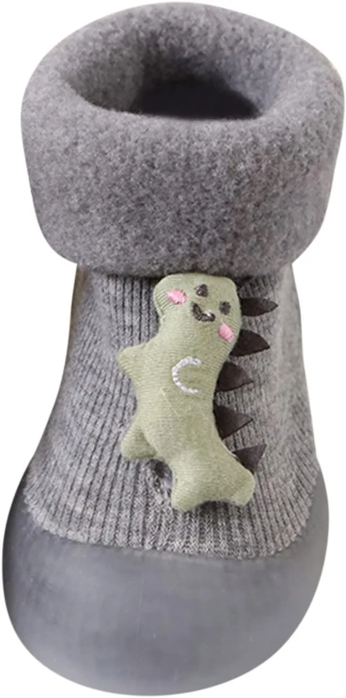 Sock Shoes Toddler Baby Shoes Boys Girls First Walking Shoes Non Slip Soft Sole Sneakers Toddler Grip Slippers