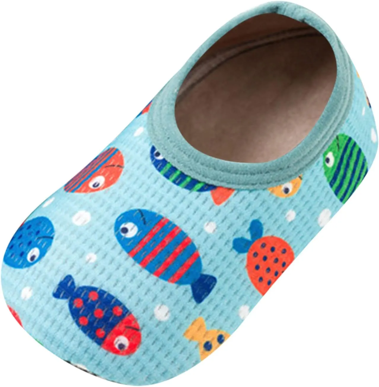 Sole Socks with Fleece Children Slip Babies Soft Soles Thick First Non Shoes Running Shoes for (B, 15-18 Months)