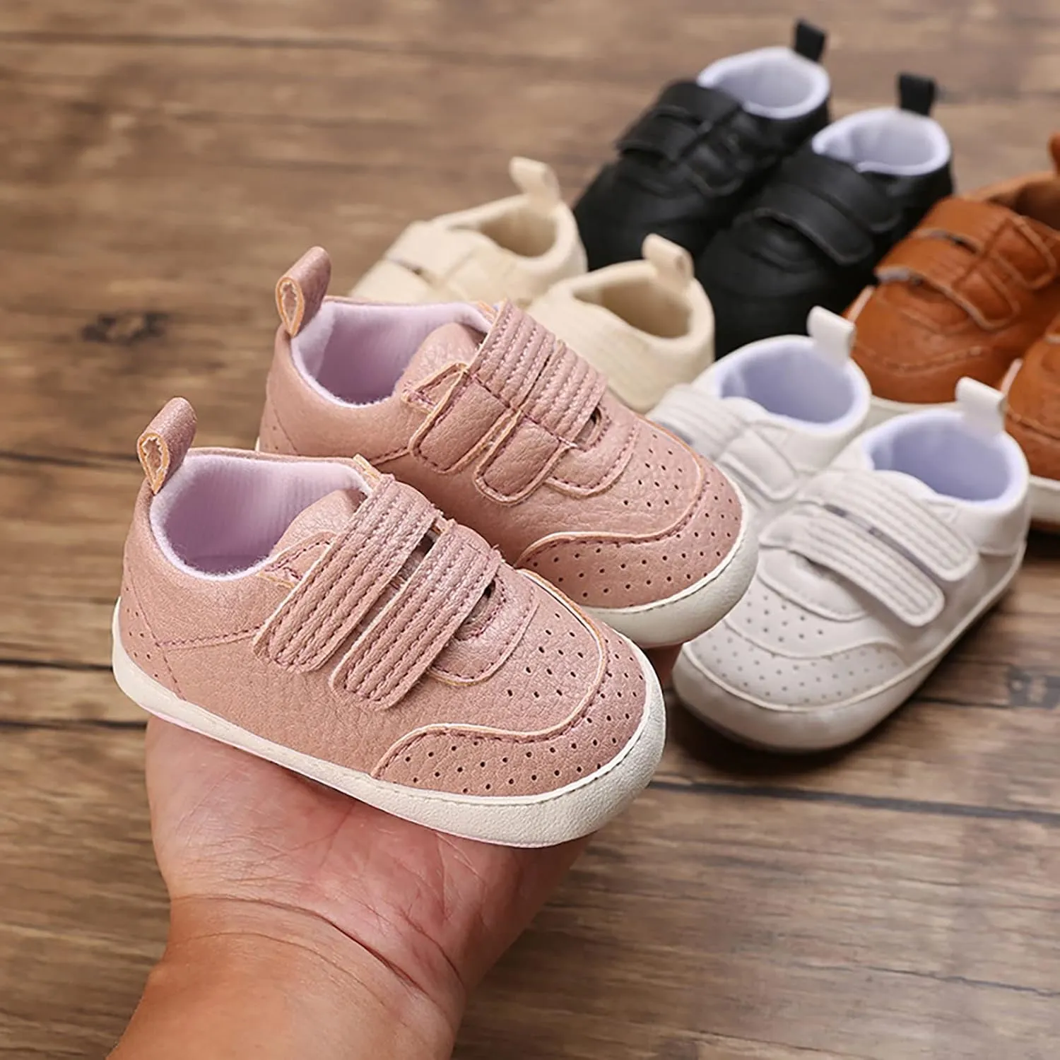 Spring and Autumn Children Baby Infant Shoes Boys and Girls Flat Bottom Non Slip Lightweight Infant Shoes Girl 6